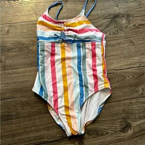 Wonder Nation Multicolor Striped Kids One Piece